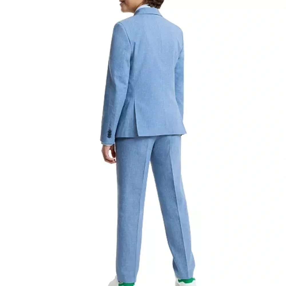 Light Blue Kids Matching Set Blazer & Pants